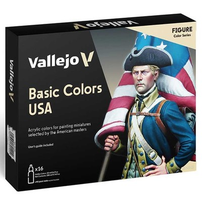 Vallejo Model Color - Grundfarben USA (x16)