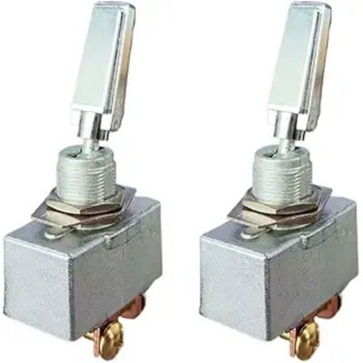 2PCS Heavy Duty Toggle Switch, 50 Amp 12 Volt 2 Position 2 Pin Rocker Switch, ON