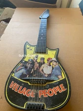 THE VILLAGE PEOPLE  GUITAR 1979 Leather Man Cowboy music disco 1970s dance gay