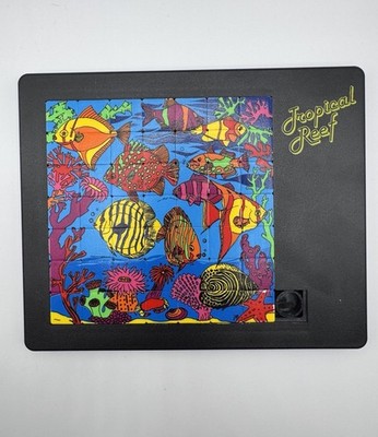 Pussycat Sliding Tile Puzzle Tropical Reef Art. No. 80 2981