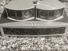 Bose Model AV3-2-1 II Media Center + 2 Speakers – FOR PARTS / NOT WORKING