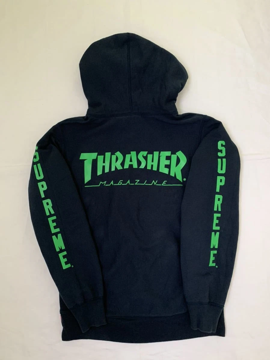 SUPREME THRASHER 11SS Thrasher Pull à Capuche Supreme Thrasher Pull