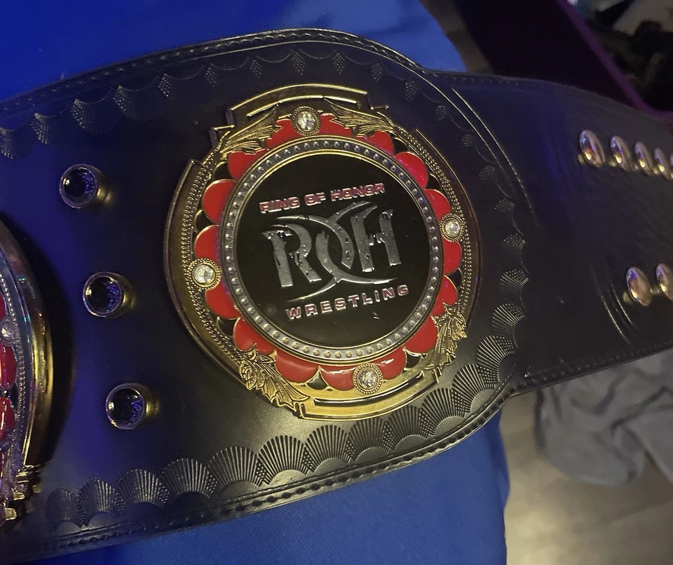 Anillo de Honor ROH 2014 Campeonato Réplica Cinturón Licencia Oficial Auténtico Foto 2 de 4