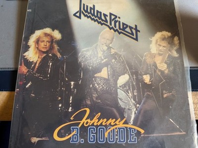 Judas Priest, Johnny B. Goode LP, Atlantic 0-86567, 1988, B-Side Live Cuts, VG+