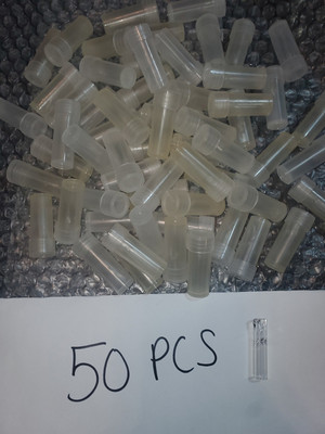 filter tips for rolling tobacco 50 Glass Filter Tips Rolling Tobacco Pinched Lip Slim