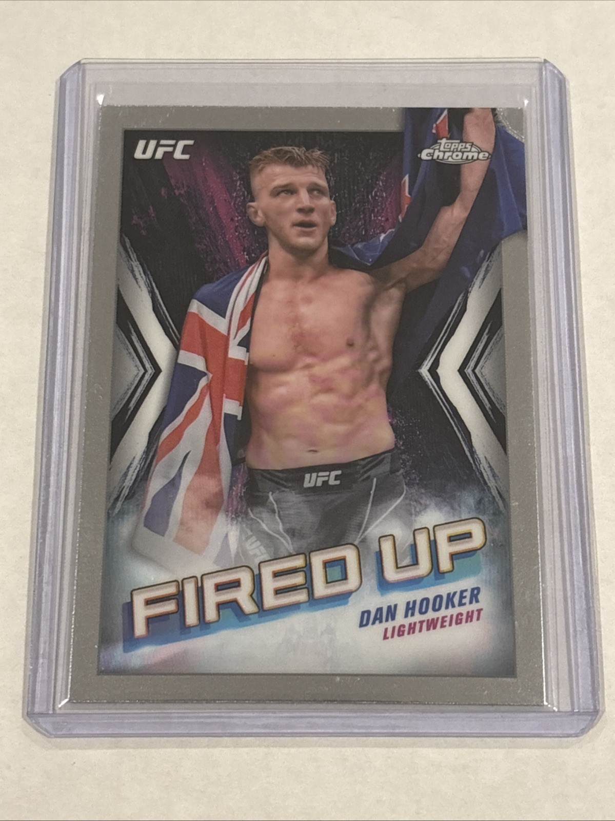 2024 Topps Chrome UFC Dan Hooker Fired Up Insert Card FDP-19 Lightweight