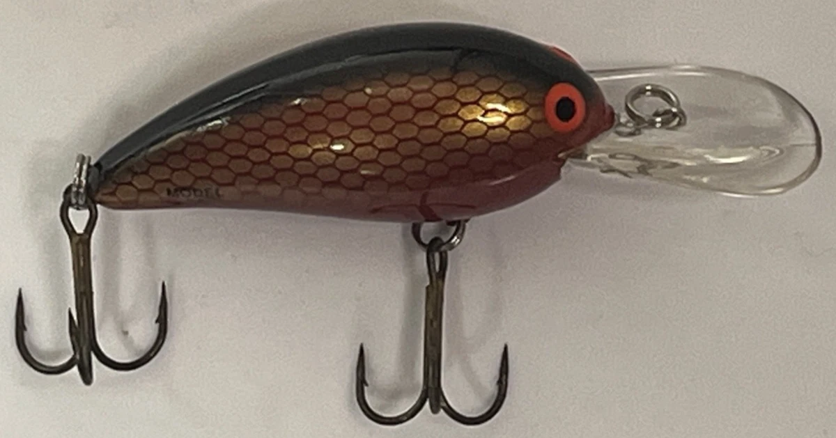 Leurre Vintage Bomber Fat A 4F Crankbait - Perchoir Blanc OB - Pêche