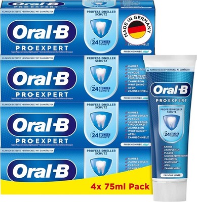 Oral-B Pro-Expert Professioneller Schutz Zahncreme, 24 Stunden Schutz vor