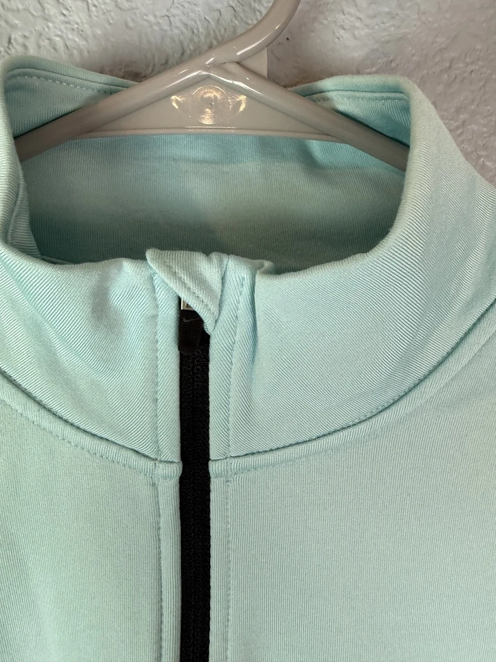 Nike Pro Dri-Fit 1/4 Zip Pullover Shirt Large Long Sleeve Thumbholes Running - Image 4 of 4