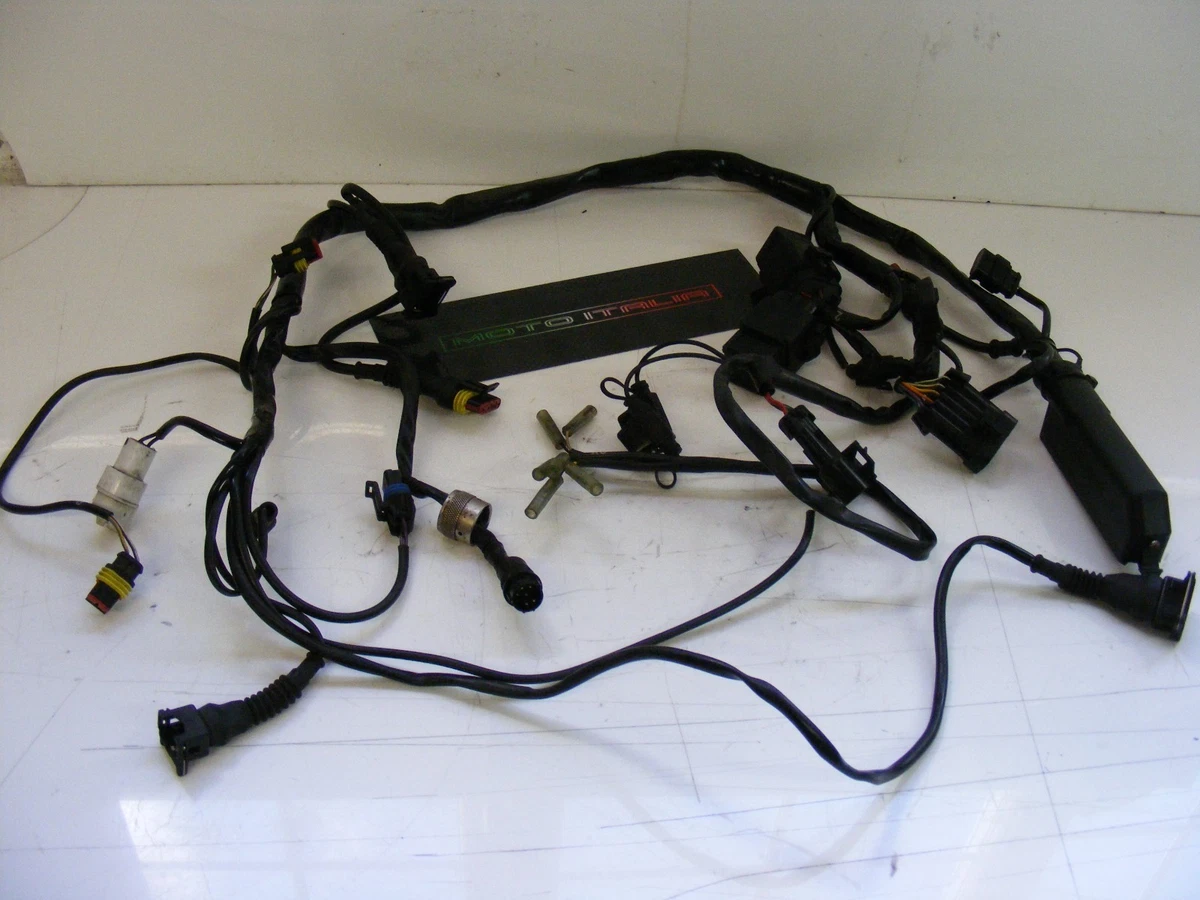 DUCATI 916 BIPOSTO OEM REAR WIRING LOOM SECTION HARNESS ECU CONNECTOR 748 996