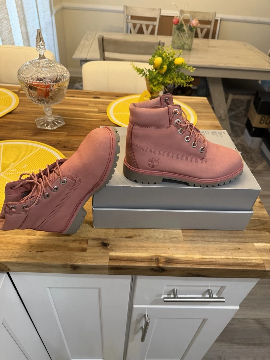 Timberland Pink Low (1-1.9 in) Heel Height Boots for Women for