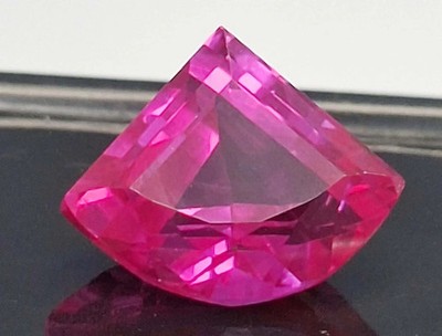 Natural Pink Sapphire 35 Ct Certified Excellent Fancy Cut Loose Faceted Gemstone