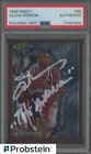Allen Iverson HOF Signed 1996 Topps Finest #69 RC Rookie PSA/DNA AUTO