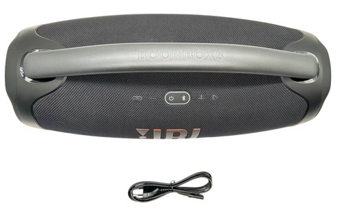 JBL Boombox 3 Bluetooth Lautsprecher - Schwarz - Gebraucht - Bild 2 von 5