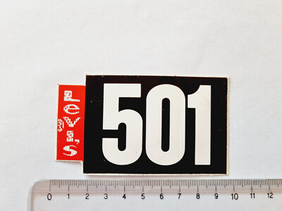 Aufkleber Levis Levi's Jeans 501 Sticker Aufkleber Vintage 80s