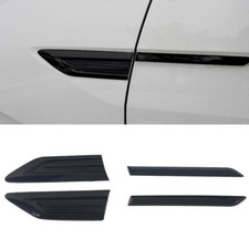 For Vw Tiguan 2017-2024 Car Side Fender Badge Emblem Decals Sticker Cover 4pcs For Vw Tiguan 2017-2024 Car Side Fender Badge Emblem Decals Sticker Cover 4pcs