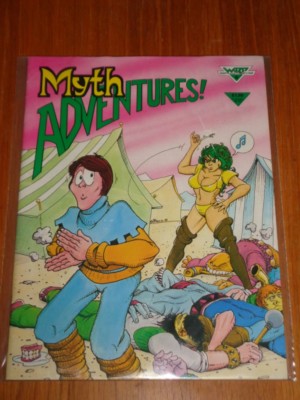 MYTH ADVENTURES #6 WARP GRAPHICS US MAGAZINE =