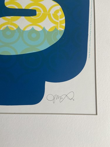 The Shins Showbox Seattle Signed Jesse LeDoux Silk Screen 18”x24” Orig. Birthday - 第 5/12 張圖片