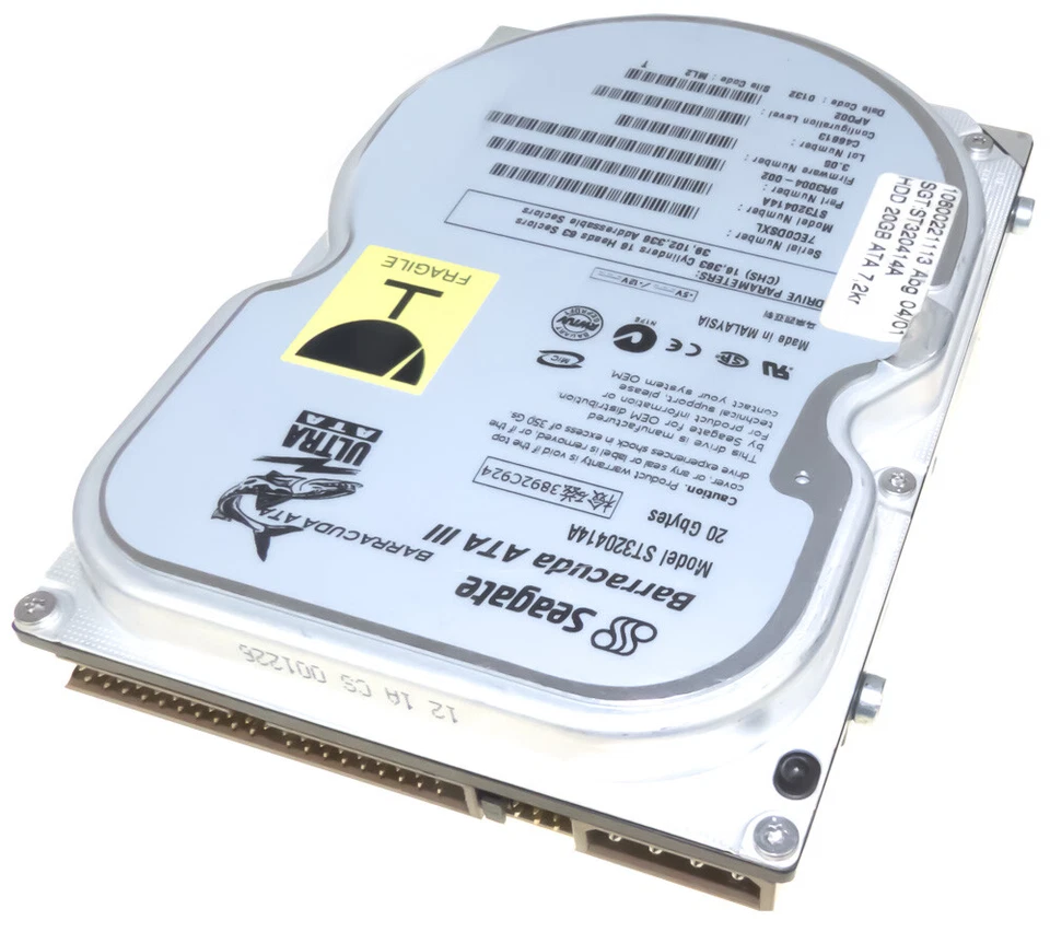 Seagate ST320414A 20GB Ata 7200RPM 3.5'' - Image 2 of 3
