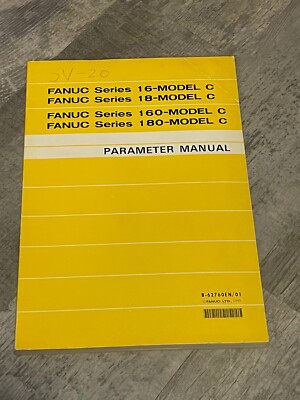 FANUC SERIES 16 18 160 180 MODEL C Parameter Manual B-62760EN/01