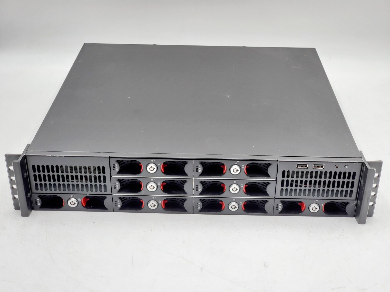 Rackmount HM507382N1 Dual Mini-ITX Case/8x SATA HDD Bays | eBay