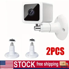 Wall Surveillance Camera Bracket, Indoor And Outdoor Rotatable Bracket (2pcs )