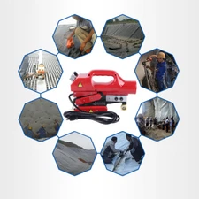 110V Geomembrane Welder Hdpe Layer Overlap Sealing Soldering Machine 800W USA