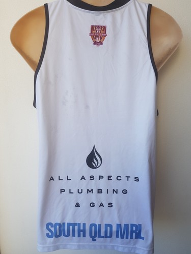 NRL Masters South Queensland Maori Rugby League Football Training singlet Last1 - Picture 5 of 7