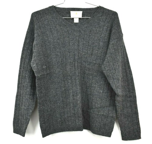 Express Tricot Mens Gray Semi Sheer 