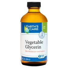 Earth's Care Pure Vegetable Glycerin, USP Grade 8 FL OZ Exp. 05/27