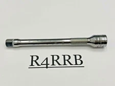 Snap-on Tools USA NEW 3/8" Drive 6" Long Chrome Knurled Socket Extension FXK6
