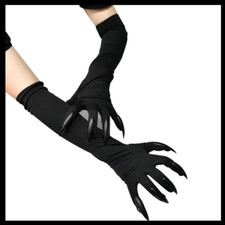 Long gloves with claws, see pictures for measurments one size fits most