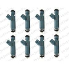 Set of 8 DENSO 195500-4781 fuel injector Ford 4.6L 9W7E-B7A Genuine OEM