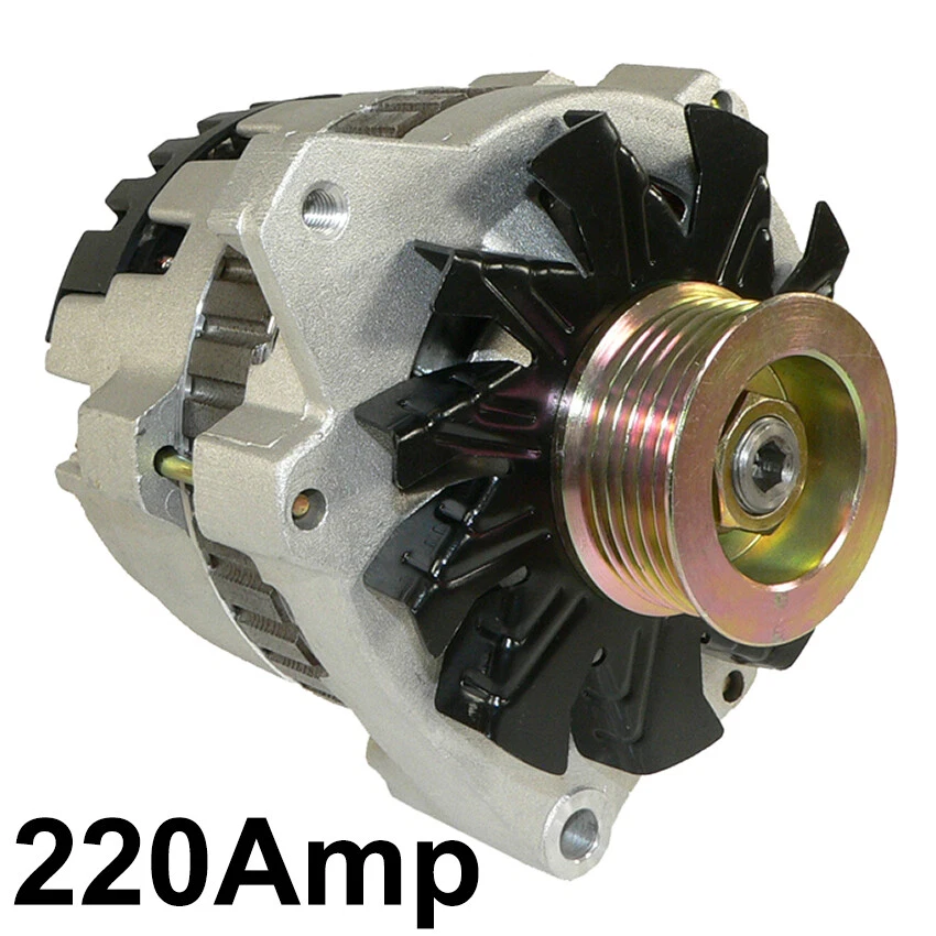 NUEVO ALTERNADOR 220AMP COMPATIBLE CON GMC CHEVROLET C3500HD 5.7L 1991 1992 19152476 AL8670X Foto 3 de 3