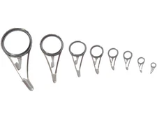 Set Solid Titanium Ringlocked Frame & Silicon Carbide (SIC) Spinning Rod Guides