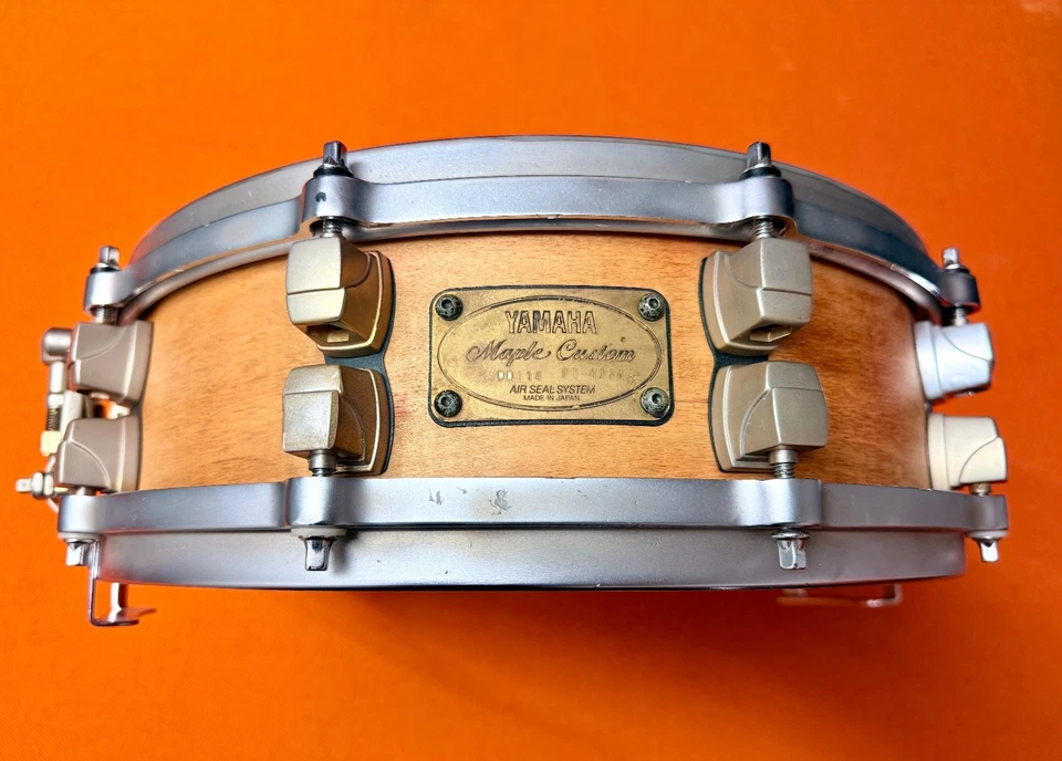 Yamaha Maple Custom Snaredrum 14x4 Maple Natural, special condition