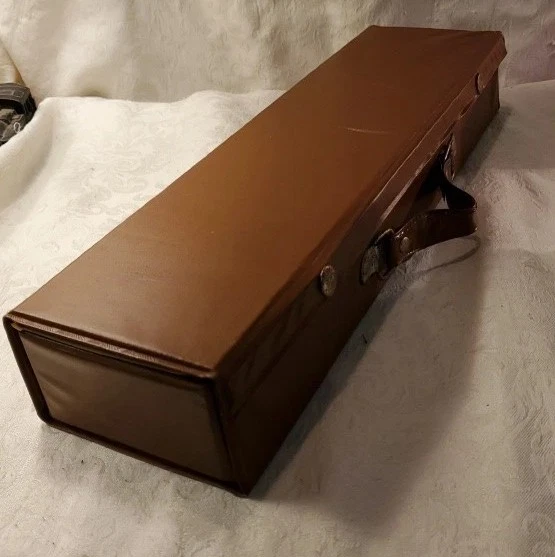 Vintage COLORUMMY Faux Leather Case 1970s Rummikub Tiles Set MISSING RED 12 - Image 2 of 2