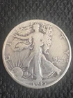1945  50C Walking Liberty -90% Silver; YOUR COIN pictured! ✓CS