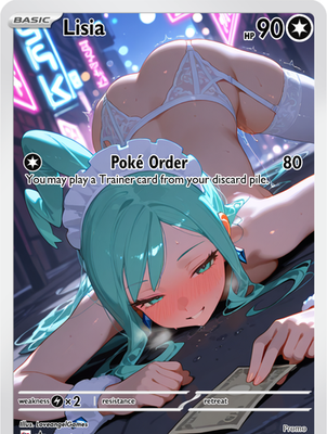 #ad LoveangelGames Season 2 Custom Card Waifu Universe Lisia Poke Order UR $11.99