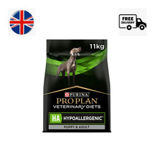 PRO PLAN VETERINARY DIETS HA HYPOALLERGENIC DRY DOG FOOD 11KG...