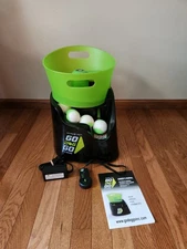 Hyper Pet GoDogGo Fetch Automatic Machine Dog Ball Green,Black W/Remote TESTED 