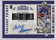 College Ticket Alex Barnes