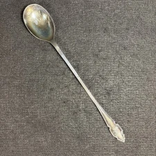 Silver Plate Iced Tea Spoon Cooper Bros & Sons EP A1 England 8-1/4”