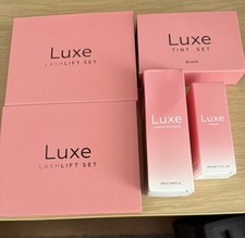 Luxe Eyelash Lift Kit x 2,cleanser, Tint and Shampoo