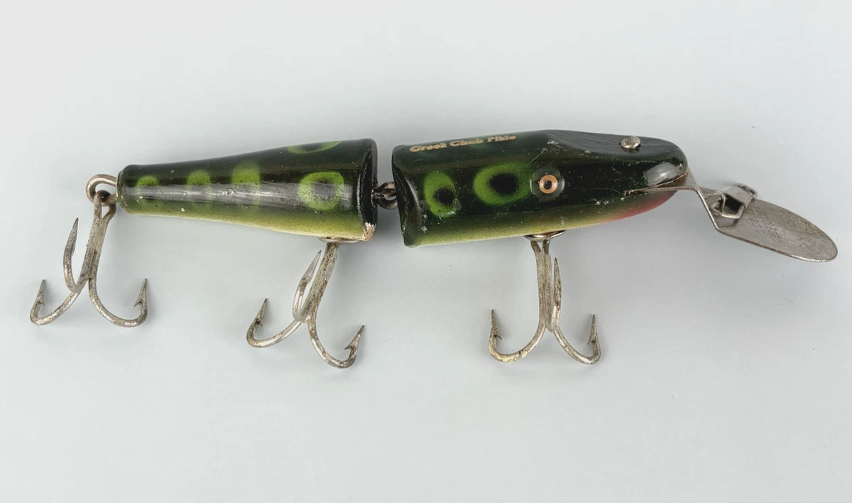 Creek Chub Original Vintage Frog Lure Vintage Fishing Lures for