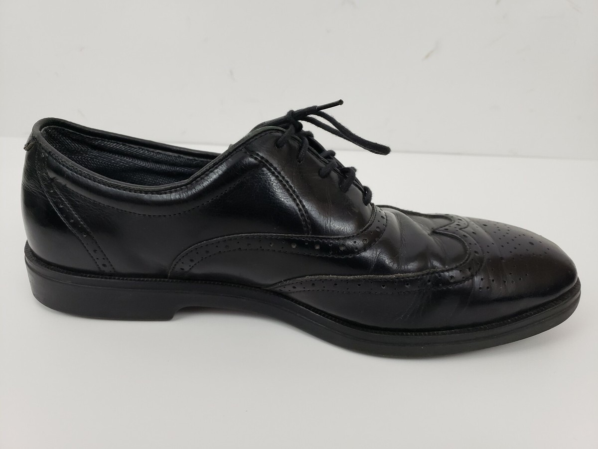 Red Wing Wingtip Oxford Dress Shoes 11.5 Black Leather Men's Red Wing Wingtip Oxford Dress Shoes 11.5 Black Leather Men's