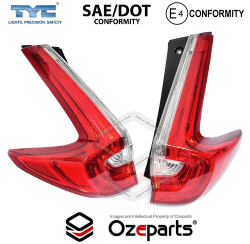 Set Pair LH+RH Tail Light Rear Lamp (LED) For Honda CR-V CRV RW 2017~2020 SUV