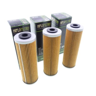 3x Ölfilter Hiflo HF650 für KTM Adventure 790 90 950 990 1090 1190 Super Duke