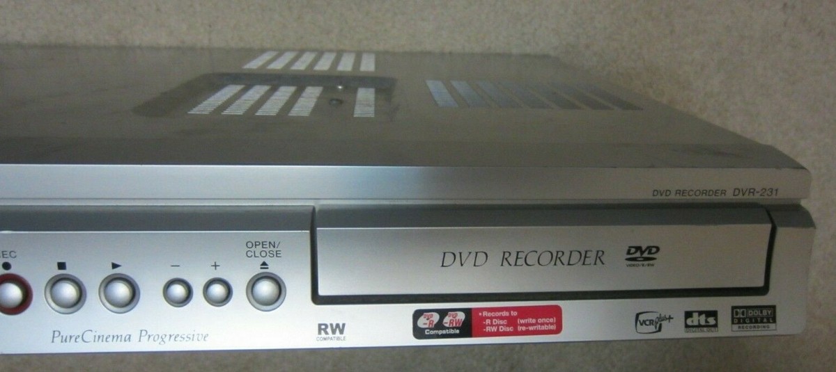 Pioneer DVD Recorder DVR-231-AV - No Remote Control - Works Great