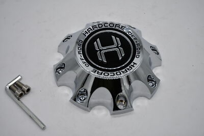 HCC　10台 Hardcore Offroad Chrome Wheel Center Cap Hub Cap CAP-HC101